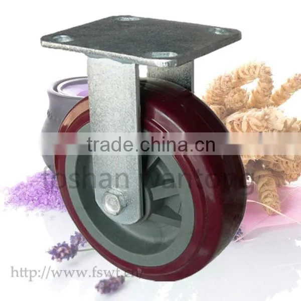 Heavy Duty PVC Wheel 4 Inch Locking Swivel Furniture Caster