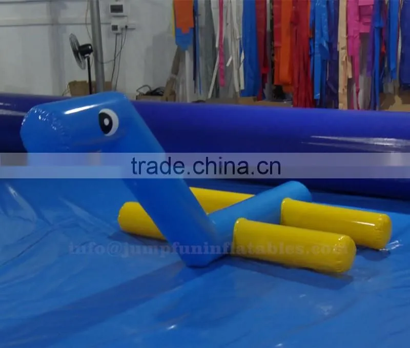 Inflatable Air Mat/Inflatable floating platform aqua playground inflatable cross floating mattress