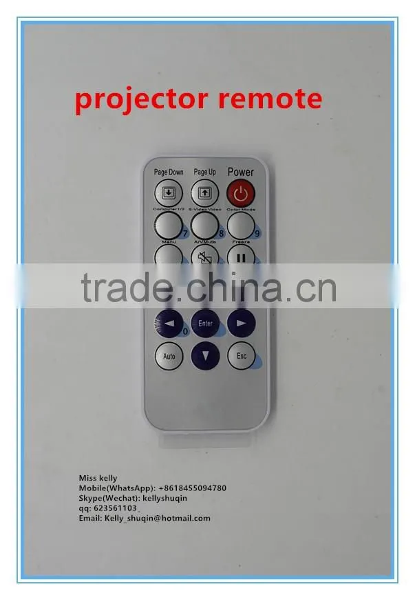 mini Projector remote conrol use for ipson EMP-S5/EMP-62 EB-W10/EB-W12/EB-C05S