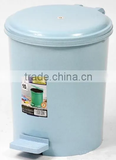 Hot sale office use trashcan plastic pedal trashcan