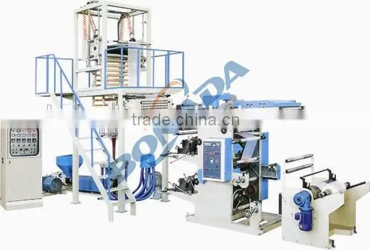 SJ-YT Series Film Blowing Machine Flexographic Printing Connect-Line Set