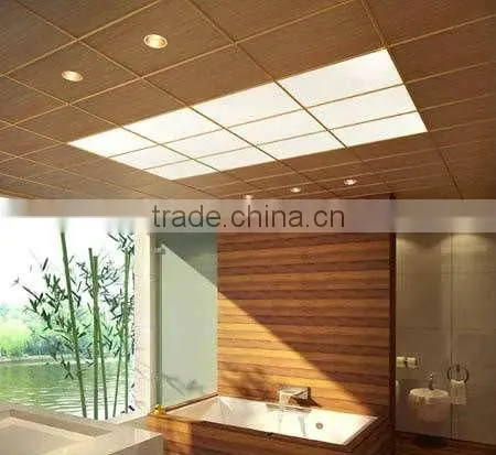 Hot stamped wood color decorative wall panel FREE sample available