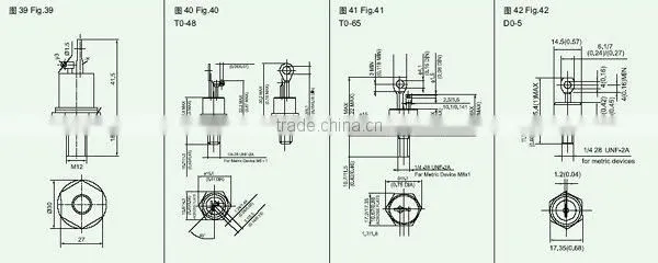 Russian Stud Type Rectifier Diode