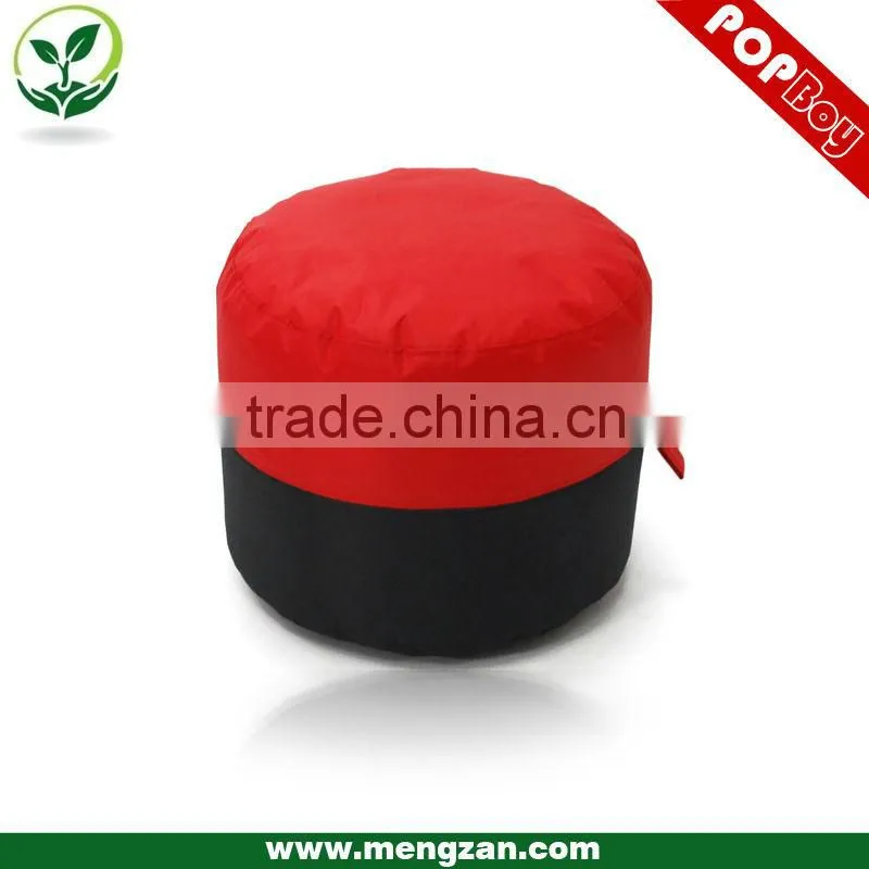 Indoor portable bean bag stool, fabric bean bag ottoman stool