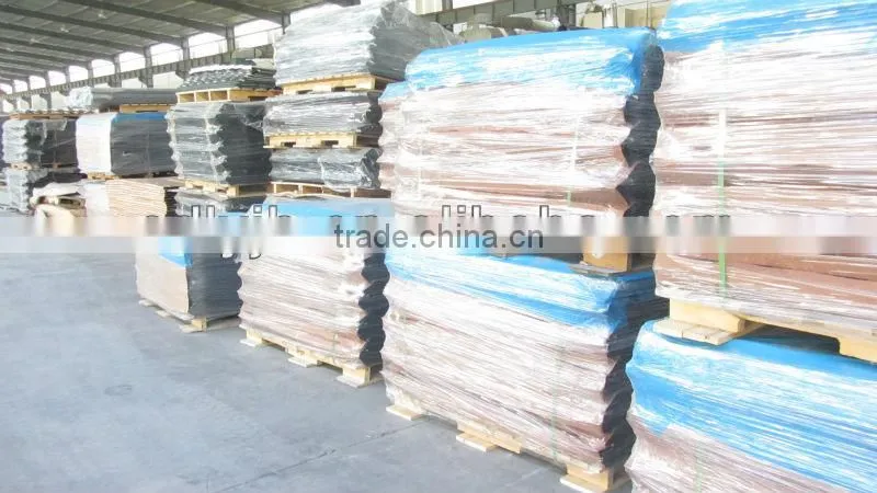COLORFUL STONE ALUMINUM ROOFING TILE