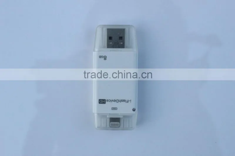 Wholesale usb 2 in 1 memory stick Drive Phone OTG Usb Flash Drive u disk for iphone