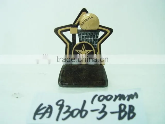 Tennis Statues Resin Trophy