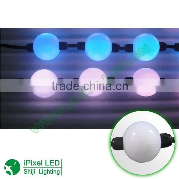 3d effect 360 degree 50mm led balls string ws2801