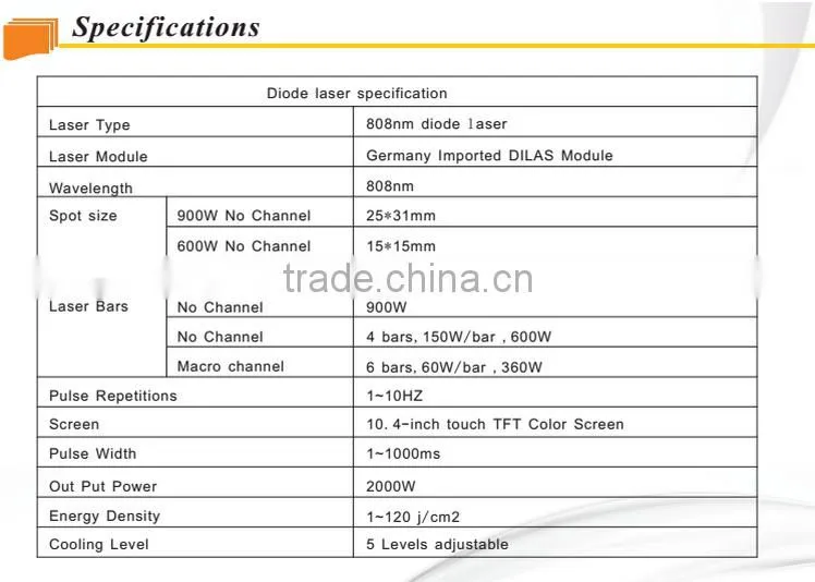 808nm Vertical Diode Laser Hair Removal Machine hot sale
