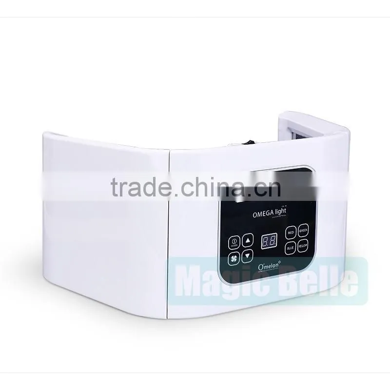 2016 portable pdt led photon light therapy facial rejuvenation acne removal beauty care machine for Salon use
