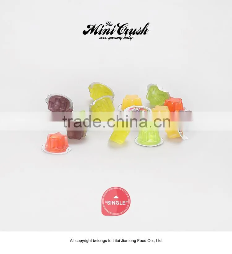Healthy assorted bulk fruit jelly sweet