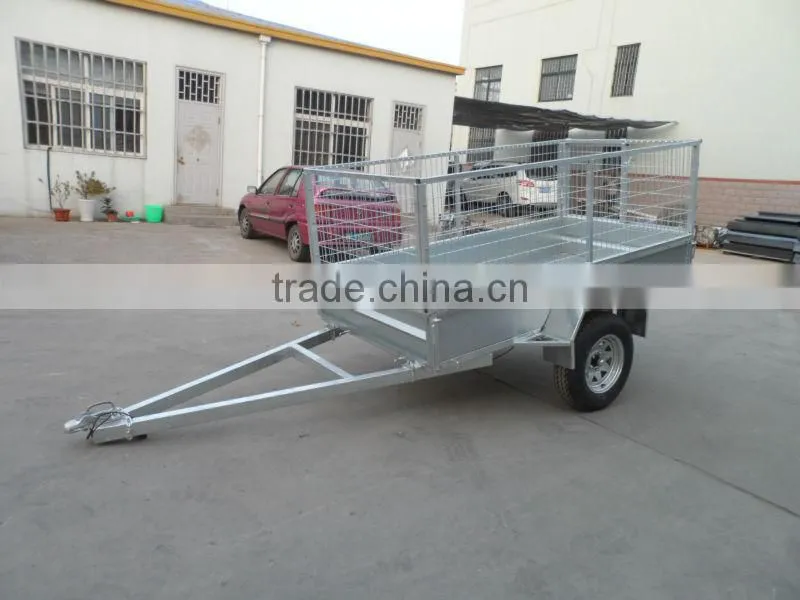 High Quality Caged Box Trailer