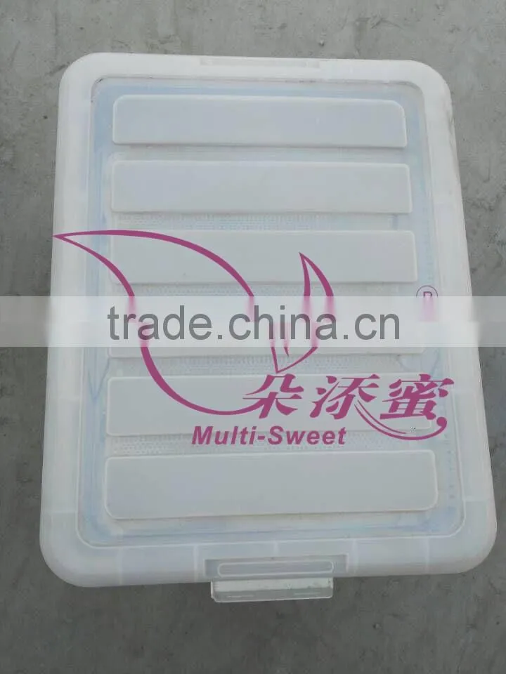 New Style honey uncapping tray/honey comb filter tray with tank