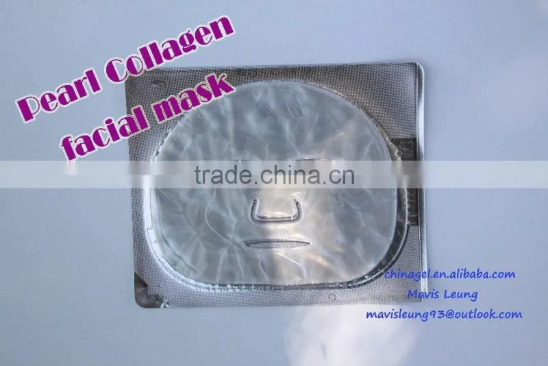 Pearl collagen crystal facial mask,good for daily skin care