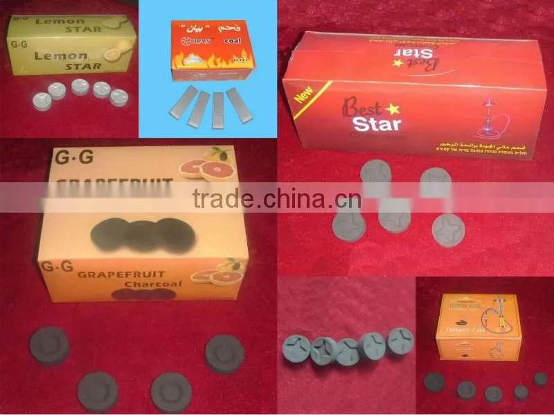 Various types of Hookah Charcoal