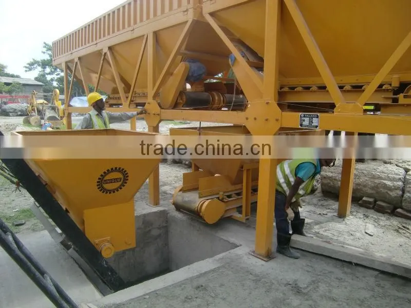 Best selling aggregate batching station with automatic control system