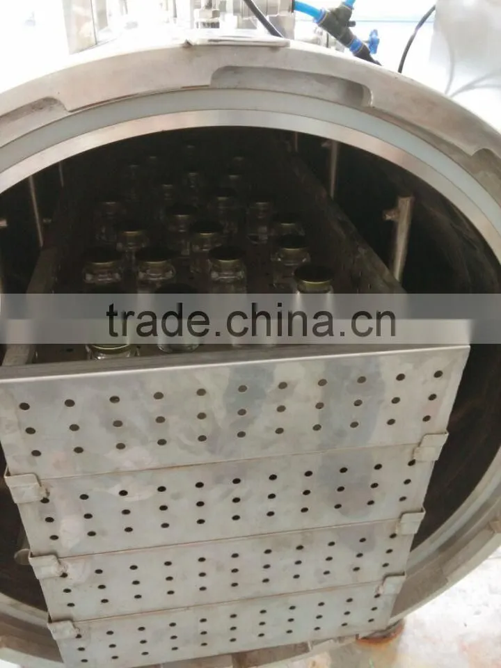 Steam Heating Water Spray Type Sterilizing Retort