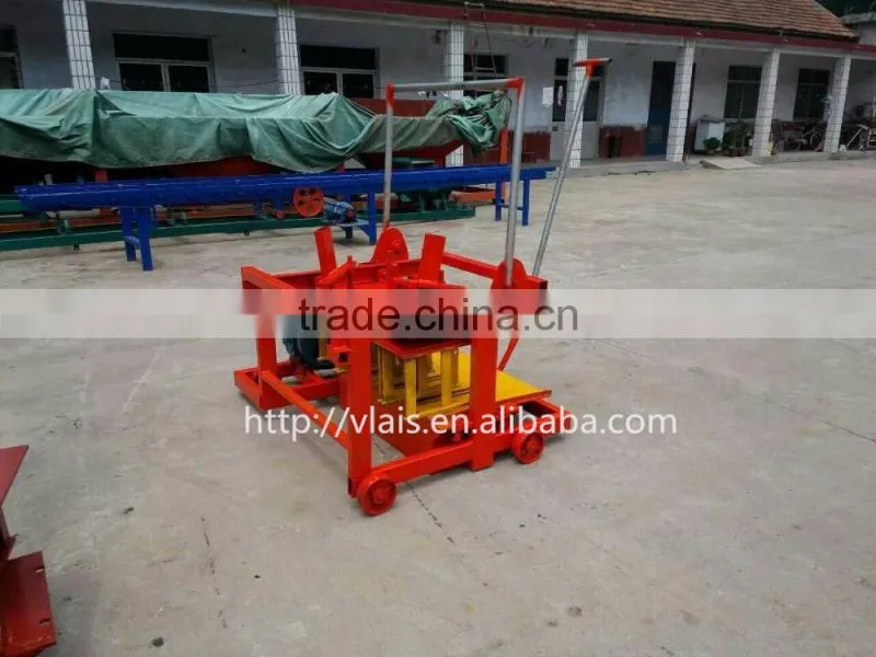 Diesel engine brick machine QM 4-45 concrete block making machine