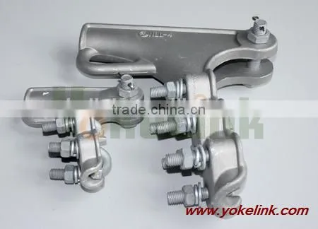 Pole line hardware Aluminum strain clamp