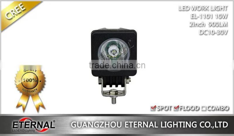 10W 2in high power led spot light for motorcycle ATV UTV 4x4 vehicles led work light police motorcycle light
