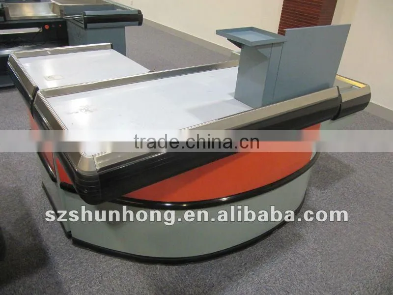 Large supermarkets Cash Counter,checkout desk,Retai checkout counter