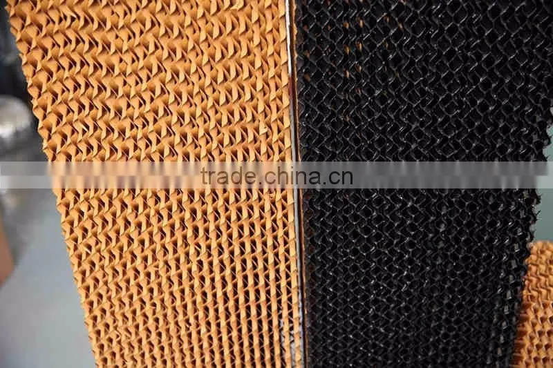 Greenhouse cooling pad evaporative cooling pad