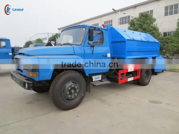DONGFENG 4*2 Detachable compartment garbage truck 6 ton