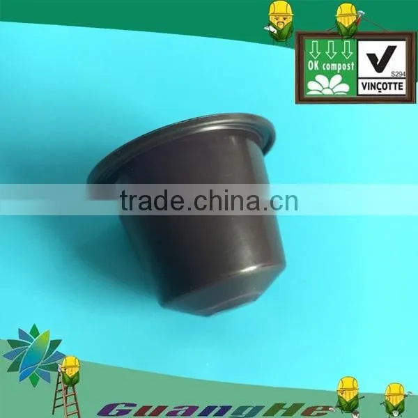 Eco-friendly Nespresso capsule, 100% biodegradable coffee capsules