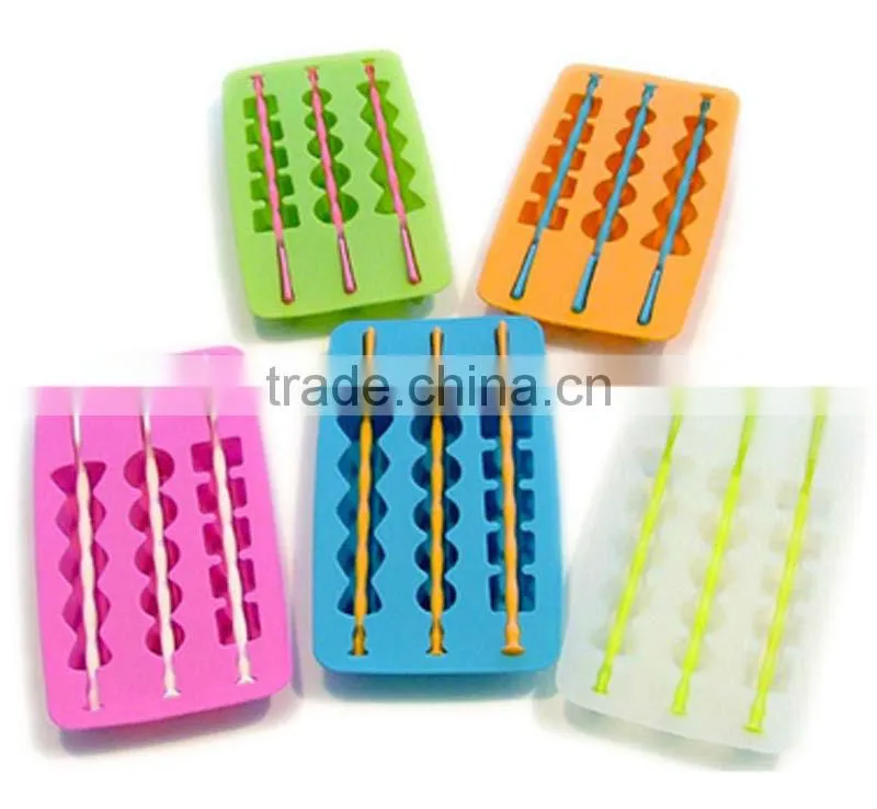 FDA&LFGB Insect shaped Orange Silicone Cake Molds