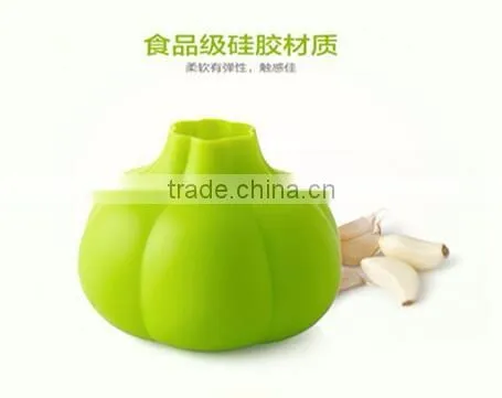 cy287 new creative Silicone Garlic Peeler Kitchen Gadget Roller Tool Kitchen Accessory Tool
