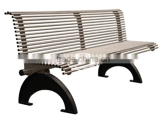 Garden Furniture Cast Iron Metal Frame Garden Bench
