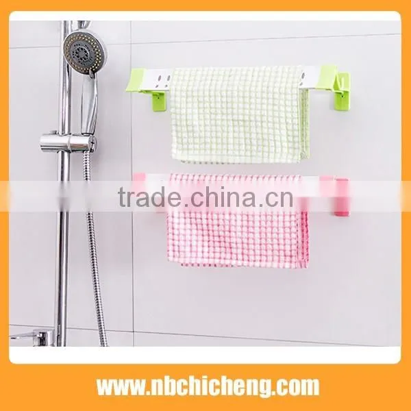 Suction towel bar plastic bar towel towel rack extender