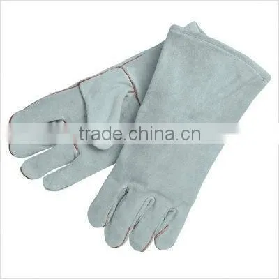 High temperature resistance welding leather glove