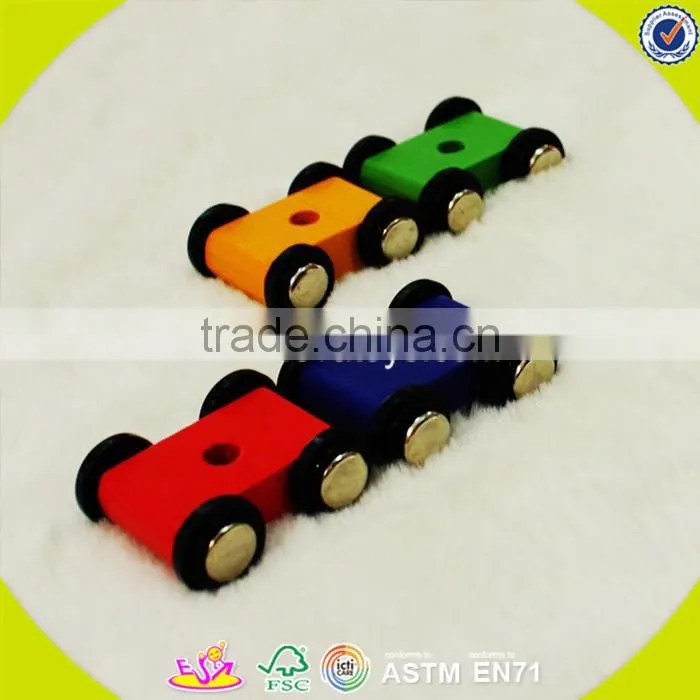 wholesale durable wooden kids car toy bring children fun showy wooden kids car toy W04C004