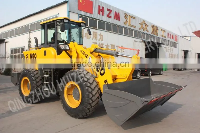 new design popular cleaning snow chinese wheel loader ZL933/HZM 933 wheel loader with DEUTZ engine in Russia
