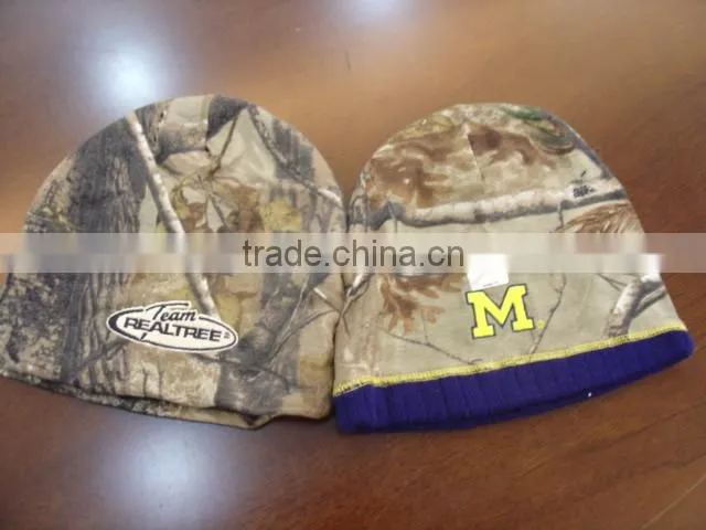 fashion knit hats with jacquard