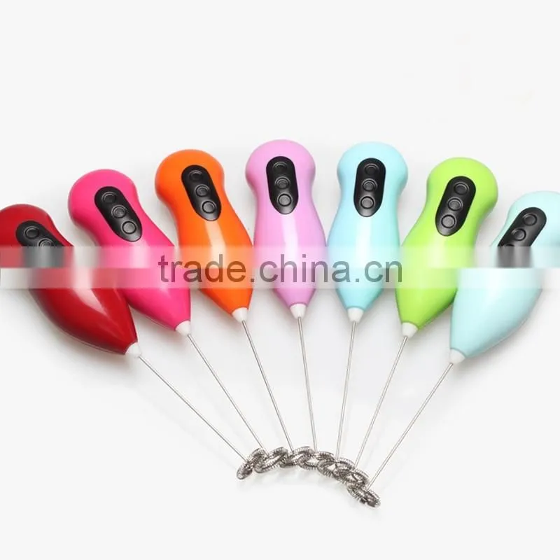 Electric Hand Mixer for Coffee Cappuccino Latte Milk Maker Shaker / Beater Whisk&Stirrer