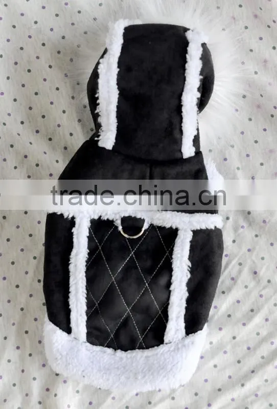 Keep warm SUEDE Dog Apparel Dog Clothes Wholesale