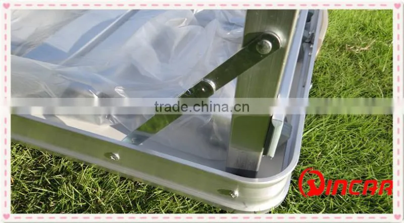 Folding Trestle Table With Color Packing