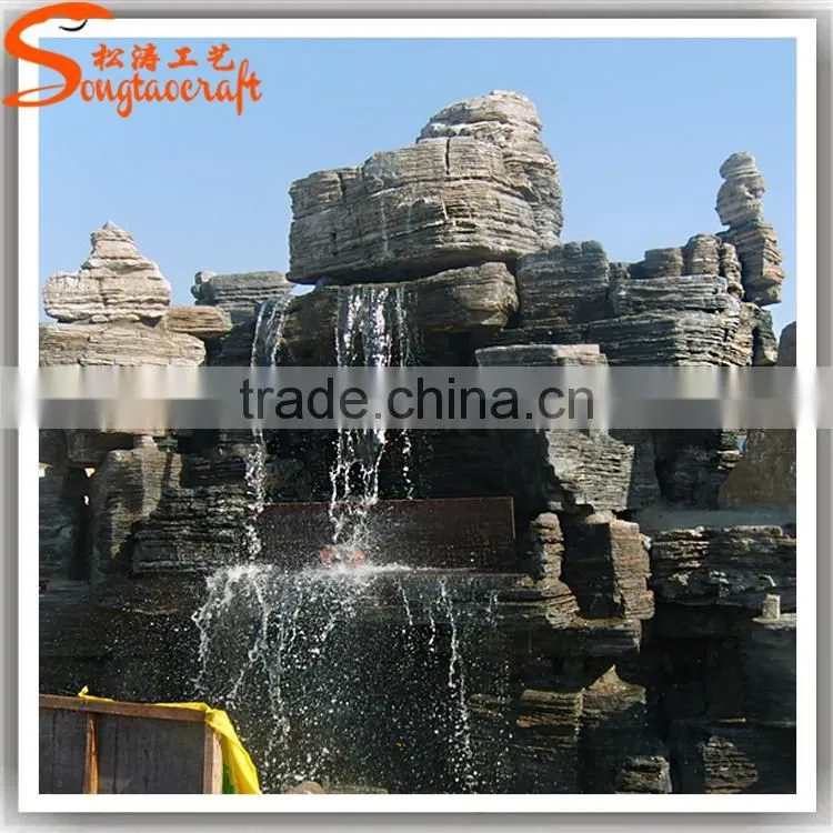 indoor home decoratived artificial fountain of water molds for water fountain on sale