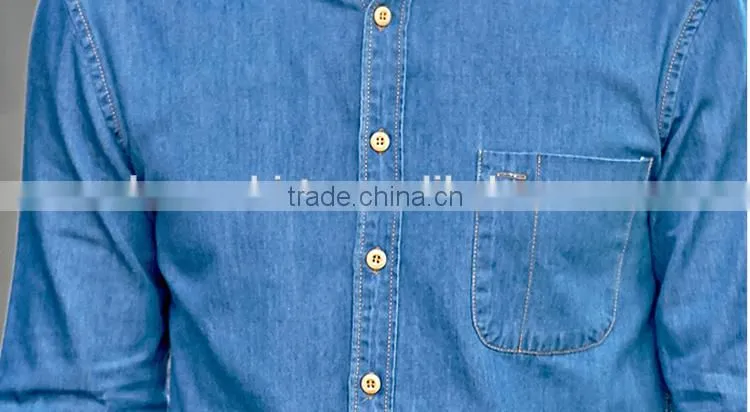 Cowboy Shirt Denim Shirt Men