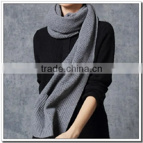 2014 New products pocket knitted cashmere shawl
