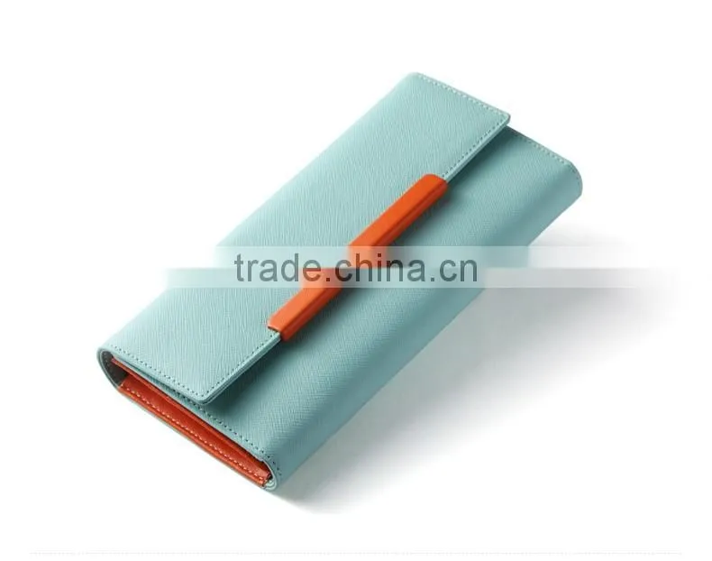 2016 new arrival leather wallet genuine leather wallet