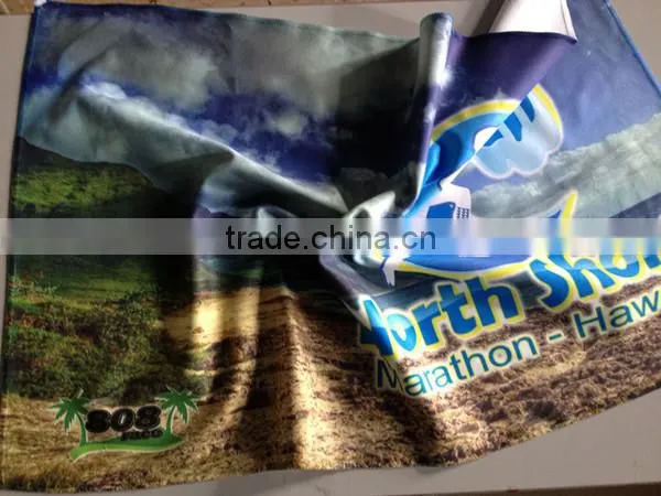 Factory promoted custom making large thick beach towel