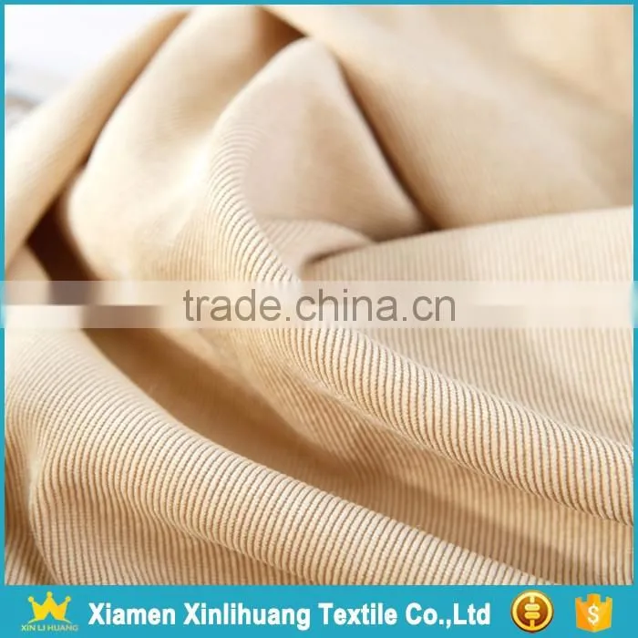 Excellent Quality 16 Wale Cotton Stretch Corduroy Fabric for Garment
