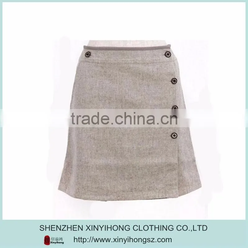 tailored fit / fade & shrink-resistant 100% cotton fabric golf skirts