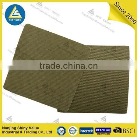 small square corner iron-on patches for diy work