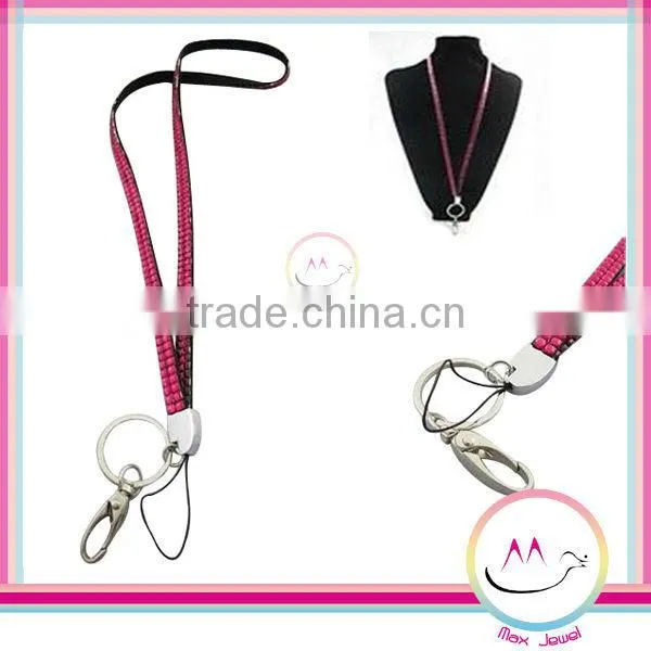 New style rhinestone lanyards wholesale
