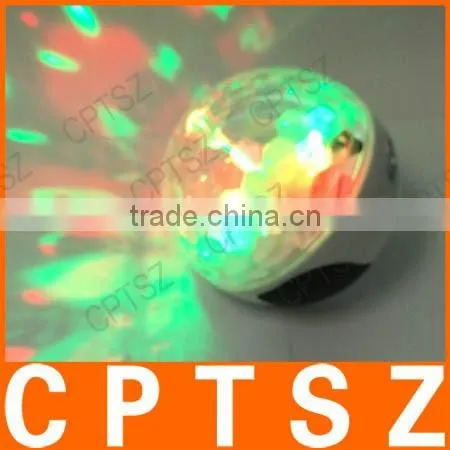 Colorful stage lights effects rotation Bluetooth speaker, card speaker,