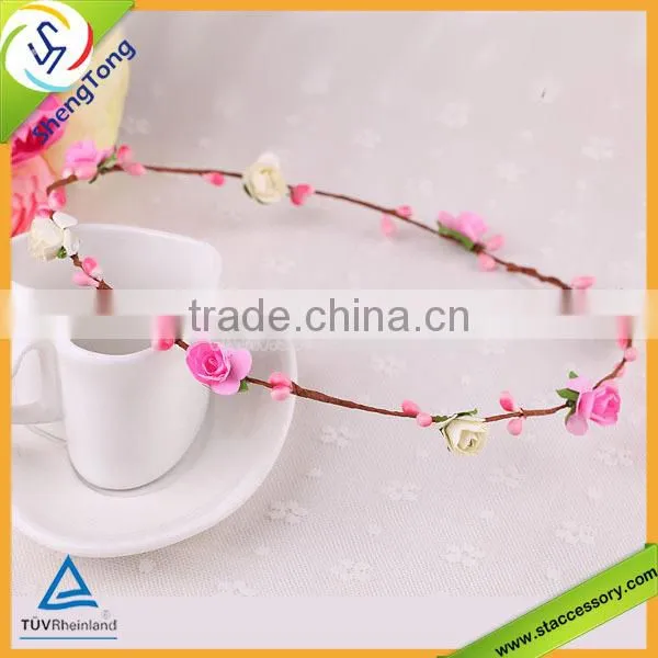 Vines Flowers Hair Hoop Lasted Hairband Design